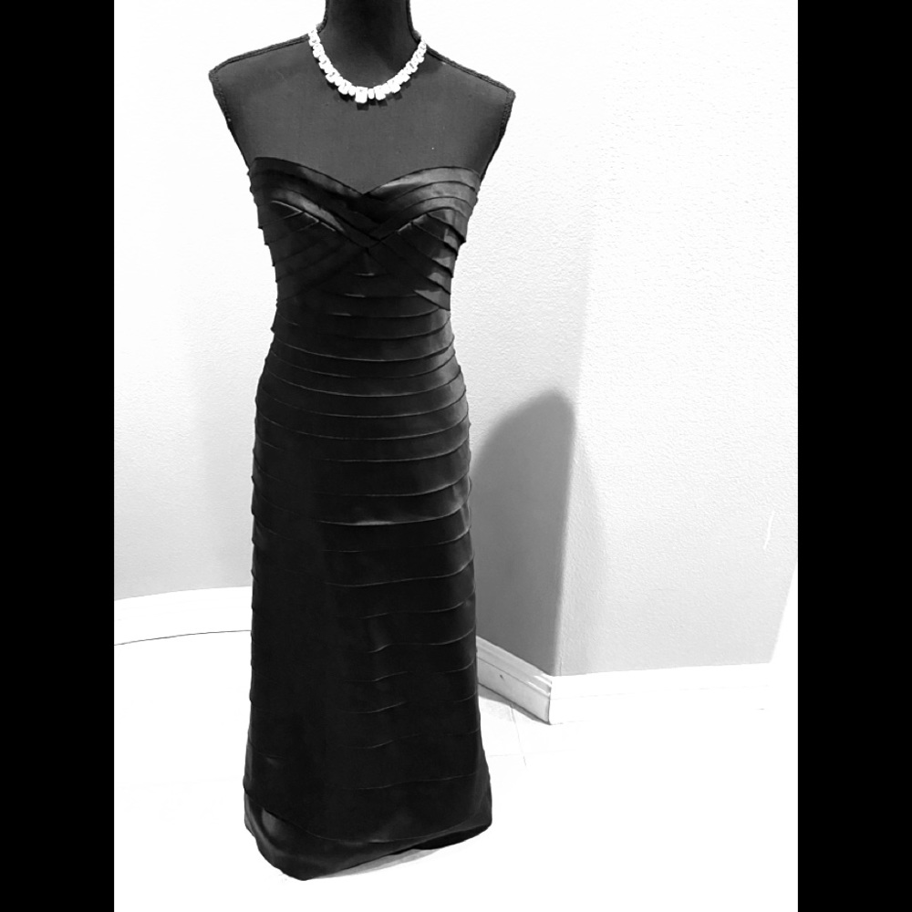 BCBG MaxAzria Strapless Gown